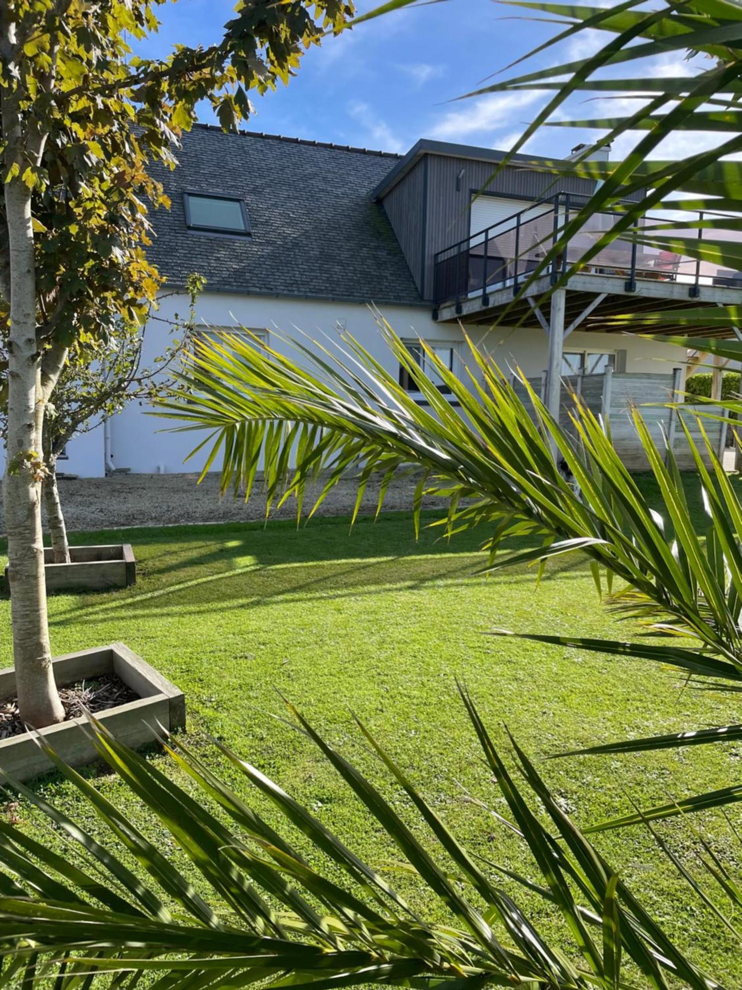 Villa Ker-Lina Sea View, Calm Guaranteed Plounévez-Lochrist Exterior foto